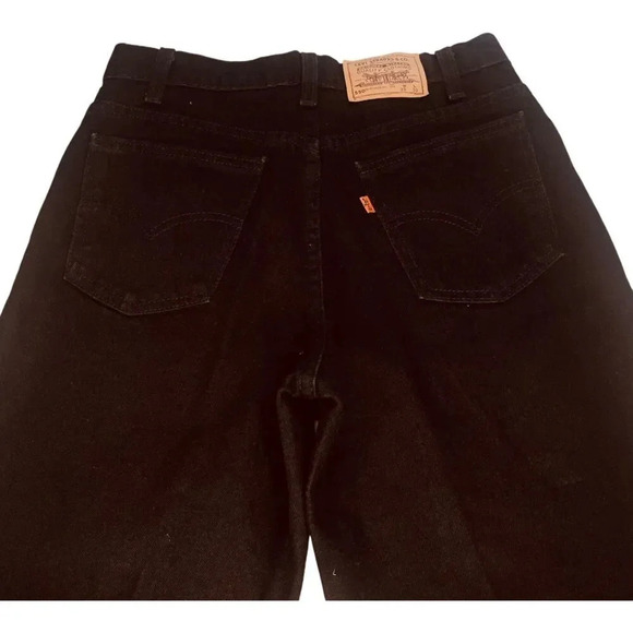 Vintage Levis Men's Black Wash Denim Jeans - Picture 8 of 9